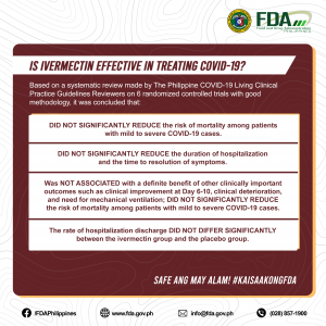 3. Is Ivermectin effective in treating Covid-19.1st page