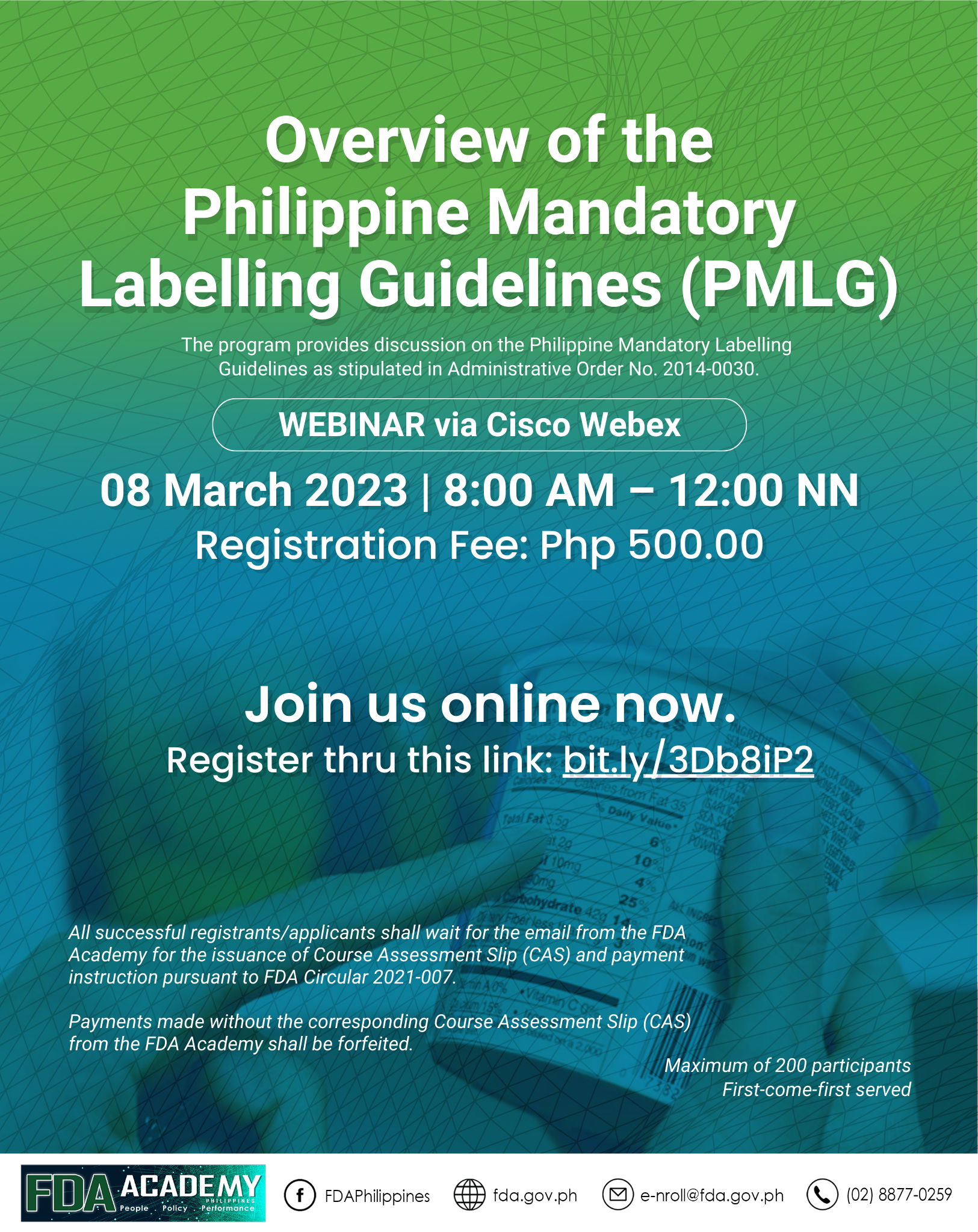 Overview of the Philippines Mandatory Labelling Guidelines (PMLG)
