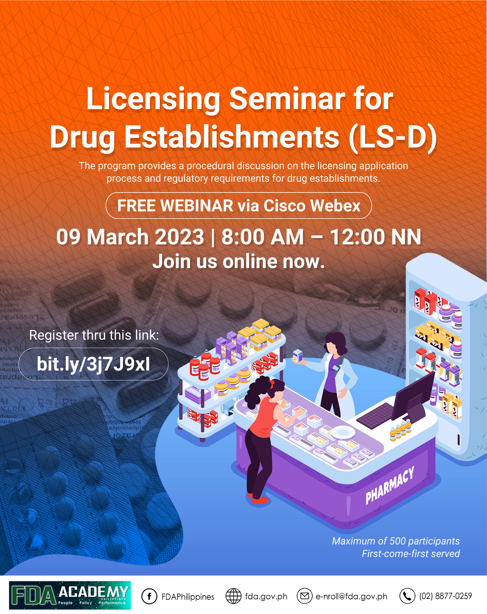 Licensing Seminar for Drug Establishments (LS-D)