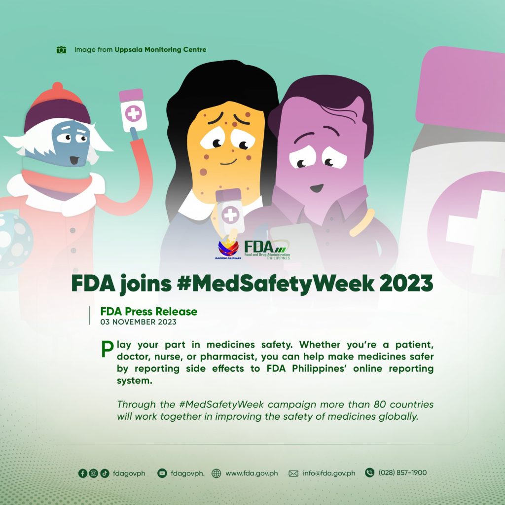 FDA Press Statement || FDA joins #MedSafetyWeek 2023