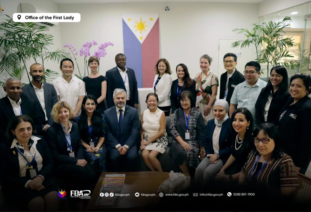 Featured Activity || The Food and Drug Administration (FDA) Philippines, together with World Health Organization (WHO) Delegates, paid courtesy visits to First Lady Liza Araneta Marcos at Malacañang Palace last October 28, 2023.