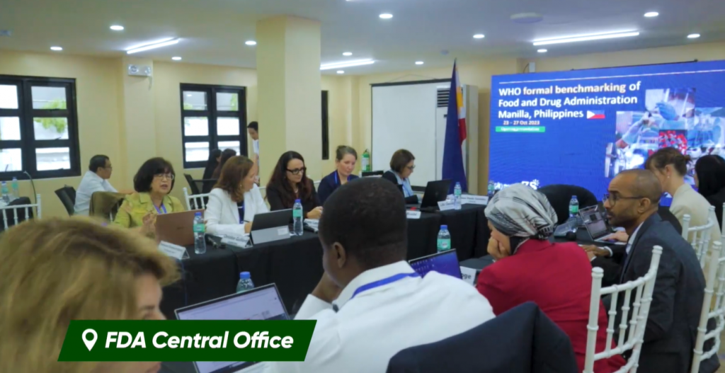 Featured Activity || WORLD HEALTH ORGANIZATION (WHO) FORMAL BENCHMARKING OF NATIONAL REGULATORY SYSTEMS FOR MEDICINES AND VACCINES OF THE PHILIPPINE FDA USING THE WHO GLOBAL BENCHMARKING TOOL (GBT)